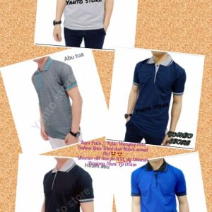 Kaos Polos || Pollo Wangky Pria