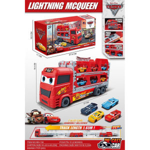 Mainan Anak Racing Car Truck Deformed Track