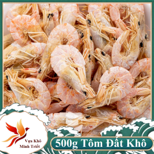 Tôm đất khô nguyên vỏ Cà Mau - Sản phẩm làm quà biếu- VỰA KHÔ MINH TRIẾT