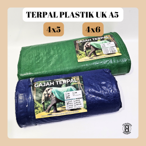 Cap Gajah TERPAL PLASTIK A5 UK 4X5 4X6