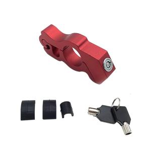 Motorcycle Anti-Steal Lock for ATV Dirt Street Bikes Anti Theft Locking Device Handlebar Throttle Security Lock Pull Rod