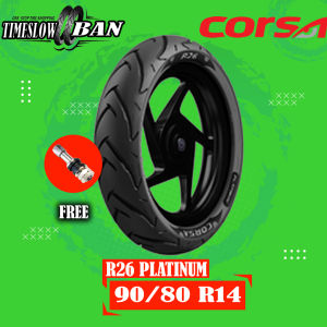 Ban Motor Matic // CORSA R26 PLATINUM 90/80 Ring 14 Tubeless