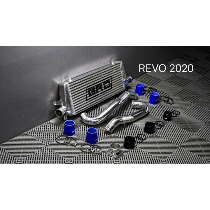 BRD CUTTING INTERCOOLER KIT (BLACK PIPING) HILUX VIGO REVO ROCCO ROGUE ISUZU DMAX 1.9/2.5/3.0