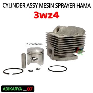Cylinder Block Mesin Semprotan Hama 3wz4 Blok Mesin Semprotan Hama 3wz4
