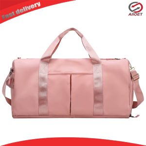 【Alloet】 Yoga and Travel Waterproof Duffel Bag Stylish and Durable Sports Duffle with Multiple Storage Options and Adjustable Shoulder Strap