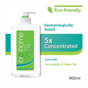 Bio-Home Dishwashing Liquid 900ML- Lemongrass and Green Tea