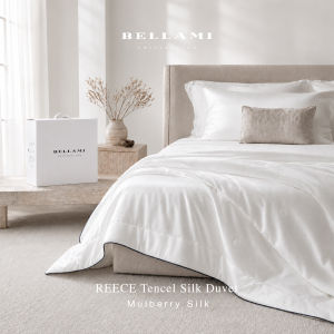 Bellami Reece Lyocell Silk Duvet – Luxurious Mulberry Silk & Silk-Like Fiber Filling