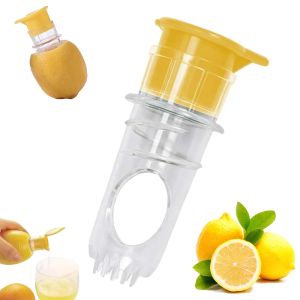 Lemon Squeezer Screw-Top Lemon Squeezer Manual Juice Extractor with Built-In Filter Orange Citrus Press Squeeze Lime for Cocktails Drinks