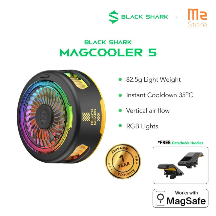 Black Shark MagCooler 5 Magnetic Phone Gaming Cooler Fan