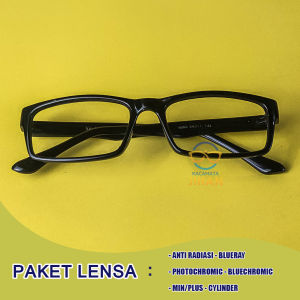 Kacamata PHOTOCHROMIC Antiradiasi Lensa BluerayASLI I PAKET LENSA KODE E3320