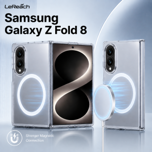 Magnetic Case For Samsung Galaxy Z Fold 8 Fold8 TPU + PC Hard Back Cover Shockproof CA1001