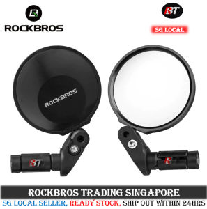 SG Delivery RockBros Mirror Bicycle side mirror Bicycle rear view mirror Wide Angle Reflector with tool bicycle accessories