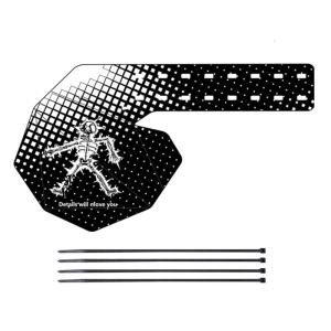 Road Bike Rear Derailleur Guard Plate Bicycles Rear Tire Wheel Mudguard Replacement Mud Prevent Protective Plate