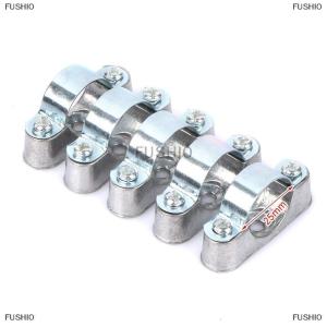 [COD] FUSHI0 5Pcs Pipe Clamp With Screw From The Wall Yards Away From The Wall Of The Card Saddle Card Line Pipe Clip 16mm 20mm 25mm 32mm