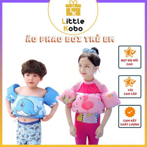 Phao Bơi Liền Thân Áo Phao Tay Đỡ Ngực Cho Bé Trai Bé Gái Chất Liệu Cao Cấp Mềm Mại Xốp Đồ Chơi Trẻ Em Bơi Lội Vận Động