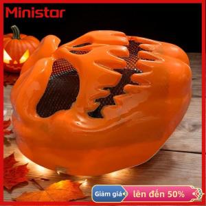 Ministar Halloween kinh dị Ma Quỷ Mặt Nạ Bí Ngô mặt nạ vui nhộn cosplay roleplay Mặt nạ Quỷ Khủng Bố lễ hội bên trang phục đạo cụ