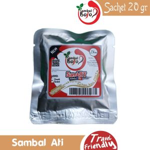 Sambal Ati (Bojo SAMBAT) TravelPack Sambal Sachet 20gr