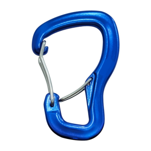 Double Gate Keychains for Outdoor devotees Easy Carry Aluminum Carabiner with secure locking for Climbing Hiking Camping