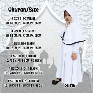 Baju muslim anak perempuan 1 tahun sampai 14 tahun By J&G Baju Gamis anak perempuan Gamis anak perempuan
