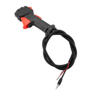 Trimmer Throttle Switch Lawn Mower Throttle Handle Trigger Cable Manual Right Handle Throttle Switch For Honda GX35 Lawn Mower Throttle Cable Control Switch Lever Handle for Trimmer Throttle Lawn Mower Accessories