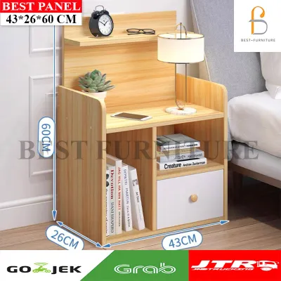 Best Nakas Meja Samping 2bh Laci uk 33X26X40 CM