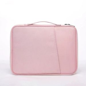 TZD62 With Handle Laptop Bag Lightweight Waterproof Computer Notebook Sleeve Pouch Case Dual Zipper Tablet Case Cover Ultra Thin Computer