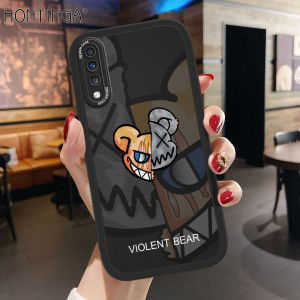 Hontinga Casing Case For Samsung Galaxy A50 A50S A30S A51 A70 Case Cute POP Style leather Soft Silicone Phone Case Full Cover Camera Protection Cases Shockproof Back Cover Phone Casing Softcase For Girls
