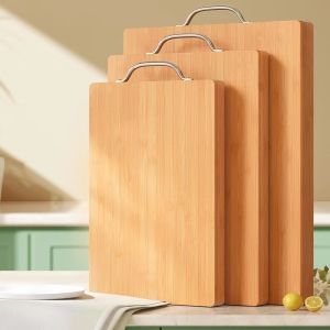 Large Bamboo Cutting Board Wooden Chopping Board Wood Cutting Board Kitchenware Chopping Pad Meat cutting board