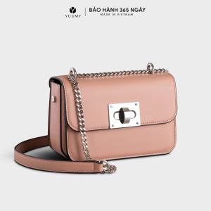 Bộ hộp quà YUUMY (Túi đeo chéo nữ YUUMY YN142 + Hộp quà YHQ2 + Túi giấy YTG2 + Túi rút BVR3838 + Thiệp cảm ơn YBT1)