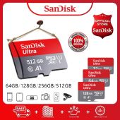 SanDisk Ultra A1 Class 10 Micro SD Card Memory Card - 32GB / 64GB / 128GB / 256GB / 512GB up to 150MB/s ( SDSQUAR / SDSQUA4 / SDSQUAB )