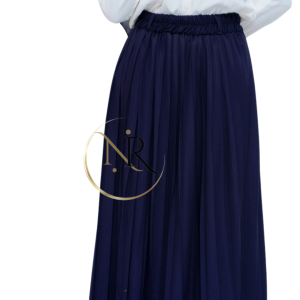 Nararaya Rok Plisket Lidi kecil Polos Ity Crepe Premium Bahan Tebal Panjang Fashion Wanita Termurah