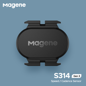 Magene S314 Speed Cadence Sensor Cycling Speedometer For Bike computer Bicycle ANT+ Bluetooth Dual Model Wireless Speed Meter For Bike