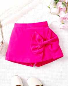 FREE SHIPPING & COD Casual Classy Elegant  Summer Wear GIRL  Ribbon Skort for Girl Kids - 4 to 14 years old   - classy and elegant - timeless classic  - timeless piece - casual office  party - classic piece - super kapal ng tela - hindi kayo magsisi - o