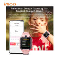 IMOO Z7 Watch Phone Jam Anak Pintar Front & Rear Dual Camera Video Call GPS - Waterproof. 