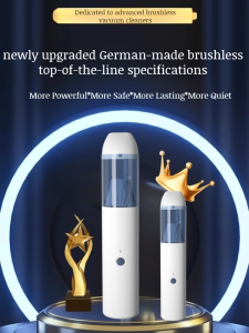 บ้าน แบบพกพา เครื่องดูดฝุ่นอันทรงพลัง การชาร์จแบบไร้สาย ตัวเก็บฝุ่น