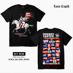 Beyoncé Cowboy Carter Design Tee Music Stars Series Tshirt Mens And Womens Shirts Thick Cloth Cotton