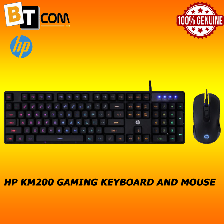 HP KM200 Gaming Keyboard and Mouse Lazada
