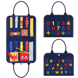 Busy Board Educational Sensory Board Bayi Mainan Sensorik Anak 1 Tahun Mainan Edukasi
