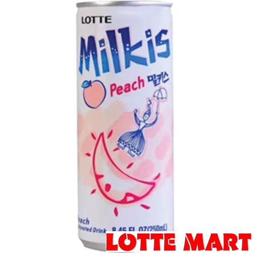 LOTTE MILKIS PEACH 250ML (SPARLKING DRINKS) | Lazada PH