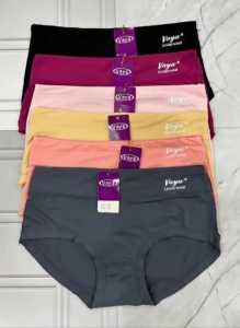 Paket 12 Pcs VAYA Panty Wanita Premium Celana Dalam Leher Kubus Polos