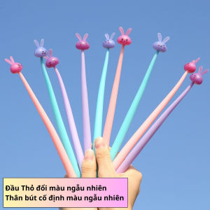 Bút Bi Hình Hoa Tulip Đổi Màu Dưới Nắng – Bút Gel Mực Đen 0.5mm Dễ Thương