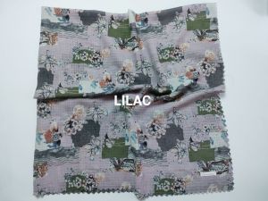 Jilbab segi empat wafle motif aira laser cut premium kerudung terkini khalisa scraf