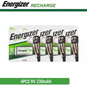 Energizer 9V NiMH Recharge 230mAh Battery