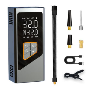 Máy Bơm Lốp Không Dây Đa Năng Siêu Mạnh 4 chế độ HighCore Power (LED+type C)⚜️Home and Garden⚜️