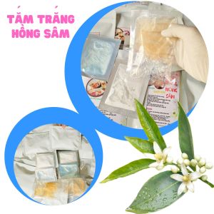 [ HOÀN TIỀN 15% ]  Tắm trắng thảo mộc Hồng sâm hỗ trợ các tế bào chết và bụi bẩn bám sâu trong da nâng tone làn da bạn