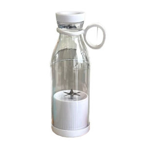 【Wireless 30s Quick Juice】 Portable Mini Juicer Cup Smart Smoothie Maker for Home Office Travel/Rechargeable Fruit Blender/Compact Design Stainless Steel Easy Clean