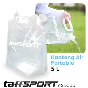 Kantong Air Portabel Multi Kapasitas 5/10/20 Liter untuk Berkemah