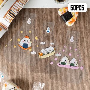 6pcs Cartoon Onigiri Mold DIY Nori Food Press Kawaii Bento Tool