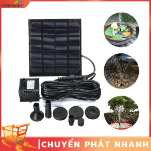 Máy Bơm Nước Thông Minh 7V 1.5W Đài Phun Nước Năng Lượng Mặt Trời Dùng Trong Vườn Cây Nổi Đài Phun Nước Bể Bơi Vườn Bể Cá