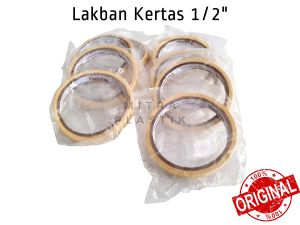 Masking Tape Twister 1/2 inch Lakban Solasi Solatip Kertas